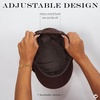 image:imageFunky Junque Greek Fisherman Newsboy Cap Cotton Captains Bakerboy HatWool  Brown