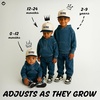 image:imageFunky Junque Kids 2 Tone Trucker Snapback Hat for Baby Toddler amp ChildrenBubs  NavyBeige