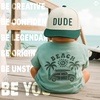 image:imageFunky Junque Kids 2 Tone Trucker Snapback Hat for Baby Toddler amp ChildrenDude  GreenBeige