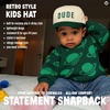 image:imageFunky Junque Kids 2 Tone Trucker Snapback Hat for Baby Toddler amp ChildrenDude  GreenBeige