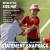 image:imageFunky Junque Kids 2 Tone Trucker Snapback Hat for Baby Toddler amp ChildrenGame Day  RedBeige