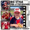image:imageFunky Junque Kids 2 Tone Trucker Snapback Hat for Baby Toddler amp ChildrenGame Day  RedBeige