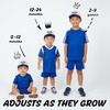 image:imageFunky Junque Kids 2 Tone Trucker Snapback Hat for Baby Toddler amp ChildrenGame Day  Royal BlueBeige