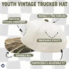 image:imageFunky Junque Kids 2 Tone Trucker Snapback Hat for Baby Toddler amp ChildrenHere for the Good Old Days  CamoBeige