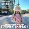image:imageFunky Junque Kids 2 Tone Trucker Snapback Hat for Baby Toddler amp ChildrenLiterally Just a Girl  RoseBeige