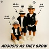 image:imageFunky Junque Kids 2 Tone Trucker Snapback Hat for Baby Toddler amp ChildrenLong Live Boyhood  BlackBeige