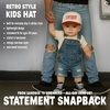image:imageFunky Junque Kids 2 Tone Trucker Snapback Hat for Baby Toddler amp ChildrenLoverboy  RedBeige
