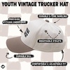 image:imageFunky Junque Kids 2 Tone Trucker Snapback Hat for Baby Toddler amp ChildrenMac  Cheese Enthusiast  CamelBeige