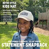 image:imageFunky Junque Kids 2 Tone Trucker Snapback Hat for Baby Toddler amp ChildrenMac  Cheese Enthusiast  CamelBeige