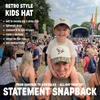 image:imageFunky Junque Kids 2 Tone Trucker Snapback Hat for Baby Toddler amp ChildrenMallard Duck  Wood CamoBeige