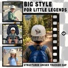 image:imageFunky Junque Kids 2 Tone Trucker Snapback Hat for Baby Toddler amp ChildrenMallard Duck  Wood CamoBeige