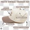 image:imageFunky Junque Kids 2 Tone Trucker Snapback Hat for Baby Toddler amp ChildrenMaster of Negotiation  KhakiBeige