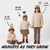 image:imageFunky Junque Kids 2 Tone Trucker Snapback Hat for Baby Toddler amp ChildrenMisbehavin  LeopardBeige