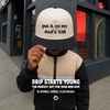 image:imageFunky Junque Kids 2 Tone Trucker Snapback Hat for Baby Toddler amp ChildrenPut It on My Dads Tab  BlackBeige