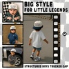 image:imageFunky Junque Kids 2 Tone Trucker Snapback Hat for Baby Toddler amp ChildrenPut It on My Moms Tab  NavyBeige