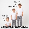 image:imageFunky Junque Kids 2 Tone Trucker Snapback Hat for Baby Toddler amp ChildrenRad Kids Society  Checker Print  BlackBeige