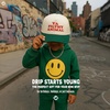 image:imageFunky Junque Kids 2 Tone Trucker Snapback Hat for Baby Toddler amp ChildrenYa Filthy Animal  GreenBeige