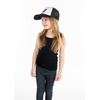 image:imageFunky Junque Kids Mesh Baseball Hat Toddler Adjustable Trucker CapButterfly  BlackWhite