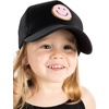 image:imageFunky Junque Kids Mesh Baseball Hat Toddler Adjustable Trucker CapSmiley  BlackPink