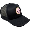 image:imageFunky Junque Kids Mesh Baseball Hat Toddler Adjustable Trucker CapSmiley  BlackPink