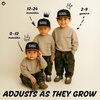 image:imageFunky Junque Kids Trucker Hat Toddler Boys amp Girls Flat Brim Baseball CapBubba  BlackFaux Leather