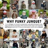 image:imageFunky Junque Kids Trucker Hat Toddler Boys amp Girls Flat Brim Baseball CapCheckerNavy Faux Leather Brim