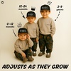 image:imageFunky Junque Kids Trucker Hat Toddler Boys amp Girls Flat Brim Baseball CapDude  BlackFaux Leather