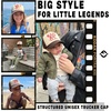 image:imageFunky Junque Kids Trucker Hat Toddler Boys amp Girls Flat Brim Baseball CapEasy Tiger  BeigeBrown