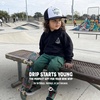 image:imageFunky Junque Kids Trucker Hat Toddler Boys amp Girls Flat Brim Baseball CapLater Alligator  BlackWhite