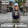 image:imageFunky Junque Kids Trucker Hat Toddler Boys amp Girls Flat Brim Baseball CapLater Alligator  BlackWhite
