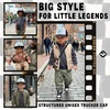 image:imageFunky Junque Kids Trucker Hat Toddler Boys amp Girls Flat Brim Baseball CapLater Alligator  BlackWhite