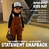 image:imageFunky Junque Kids Trucker Hat Toddler Boys amp Girls Flat Brim Baseball CapSay Howdy Play Rowdy  BlackWhite