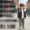 image:imageFunky Junque Kids Trucker Hat Toddler Boys amp Girls Flat Brim Baseball CapSnacks for Dinner  BlackFaux Lather Brim