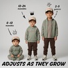 image:imageFunky Junque Kids Trucker Hat Toddler Boys amp Girls Flat Brim Baseball CapThis Actually is My First Rodeo  BeigeBrown