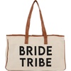 image:imageFunky Junque Large Canvas Tote Bag Womens Beach Shoulder Purse3 Pack  1 Bride  2 Bride Tribe