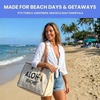 image:imageFunky Junque Large Canvas Tote Bag Womens Beach Shoulder PurseAloha Beaches