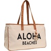image:imageFunky Junque Large Canvas Tote Bag Womens Beach Shoulder PurseAloha Beaches