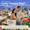 image:imageFunky Junque Large Canvas Tote Bag Womens Beach Shoulder PurseAloha Beaches