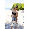 image:imageFunky Junque Large Canvas Tote Bag Womens Beach Shoulder PurseHello Weekend