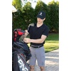 image:imageFunky Junque Mens Braided Stretch Belt Golf Elastic Rope1 Black  1 Grey Bundle