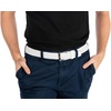 image:imageFunky Junque Mens Braided Stretch Belt Golf Elastic RopeWhite