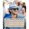 image:imageFunky Junque Mens Panama Porkpie Fedora Linen Summer Beach HatLight Blue