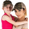 image:imageFunky Junque Mommy Me Criss Cross Ponytail Baseball Cap Set2 Pack Camo