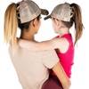 image:imageFunky Junque Mommy Me Criss Cross Ponytail Baseball Cap Set2 Pack Camo