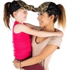 image:imageFunky Junque Mommy Me Criss Cross Ponytail Baseball Cap Set2 Pack Leopard Black
