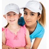 image:imageFunky Junque Mommy Me Criss Cross Ponytail Baseball Cap Set2 Pack White