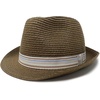 image:imageFunky Junque Packable Straw Fedora Mens Panama Trilby HatCoffee Brown