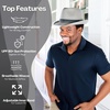 image:imageFunky Junque Packable Straw Fedora Mens Panama Trilby HatLight Grey