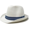 image:imageFunky Junque Packable Straw Fedora Mens Panama Trilby HatWhite Ivory
