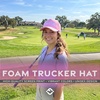 image:imageFunky Junque Premium Mesh Snapback Trucker Hat  Stylish Comfort for All  Patriotic Humor amp MoreBirdie  Light Pink